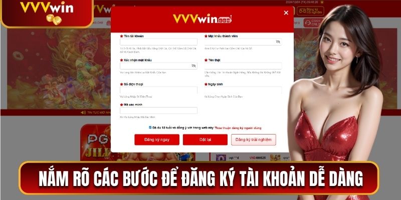 Nắm rõ các bước để đăng ký tài khoản dễ dàng